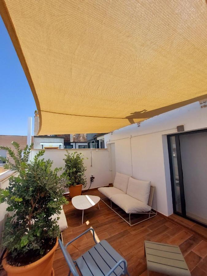 Apartamento con terraza centro Málaga Exterior foto